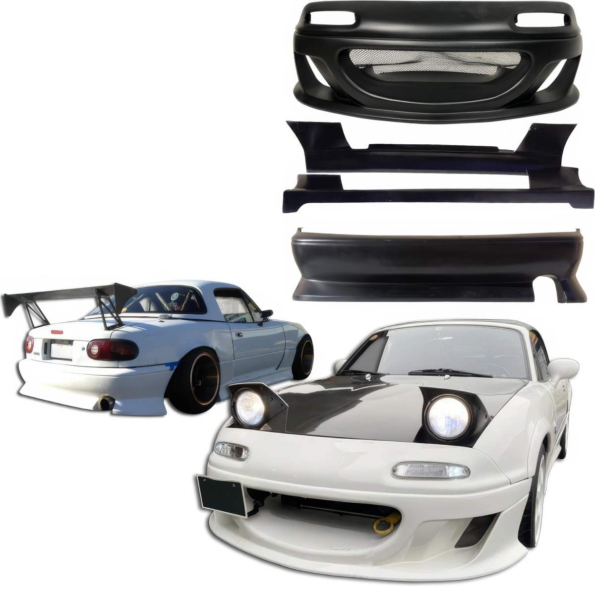 Modify your Mazda Miata 1990 with our Exterior/Complete Body Kits - 1