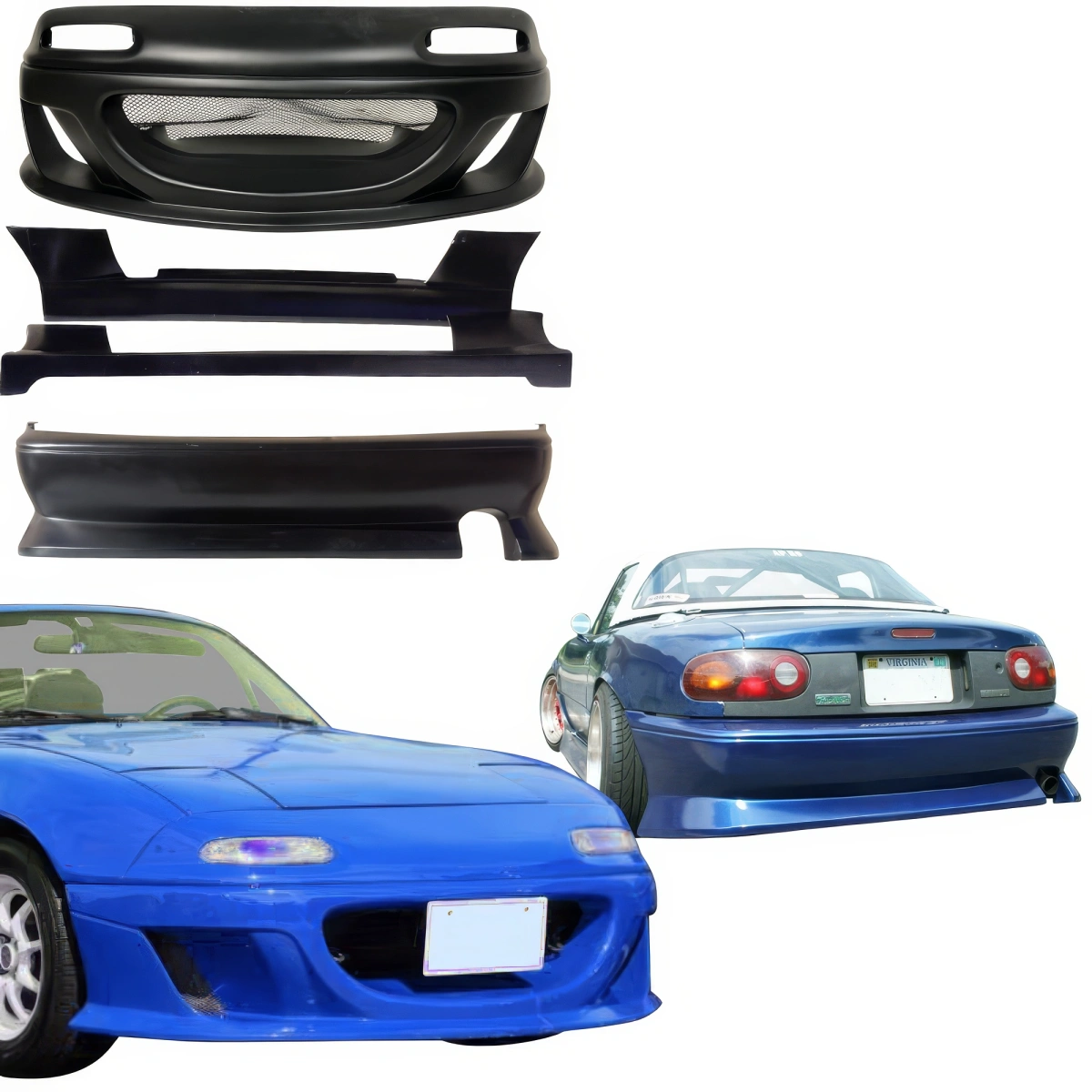 Modify your Mazda Miata 1990 with our Exterior/Complete Body Kits - 2