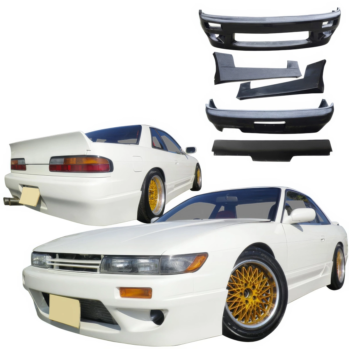 Modify your Nissan Silvia 1989 with our Exterior/Complete Body Kits - 1