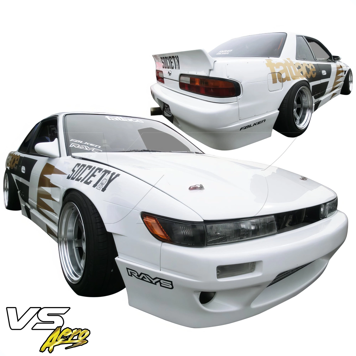 Modify your Nissan Silvia 1989 with our Exterior/Complete Body Kits - 2