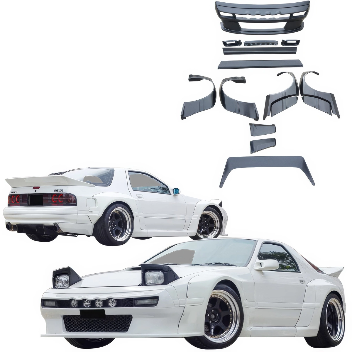 Modify your Mazda RX-7 1986 with our Exterior/Wings - 1
