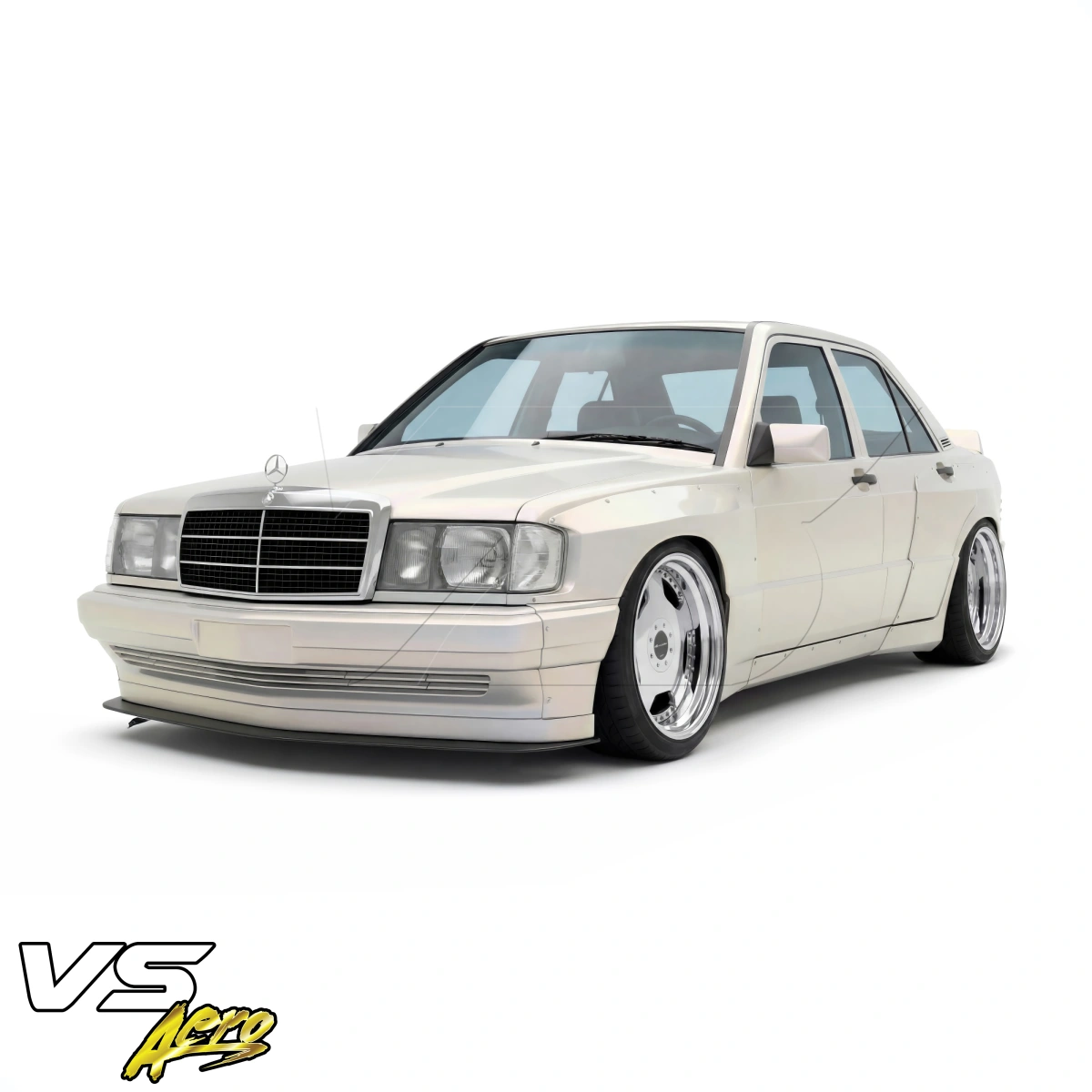 Modify your Mercedes-Benz 190 1988 with our Exterior/Front Lips - 3