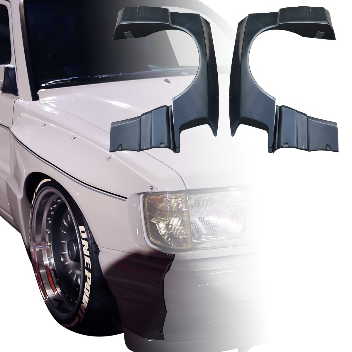 Modify your Mercedes-Benz 190 1988 with our Exterior/Complete Body Kits - 