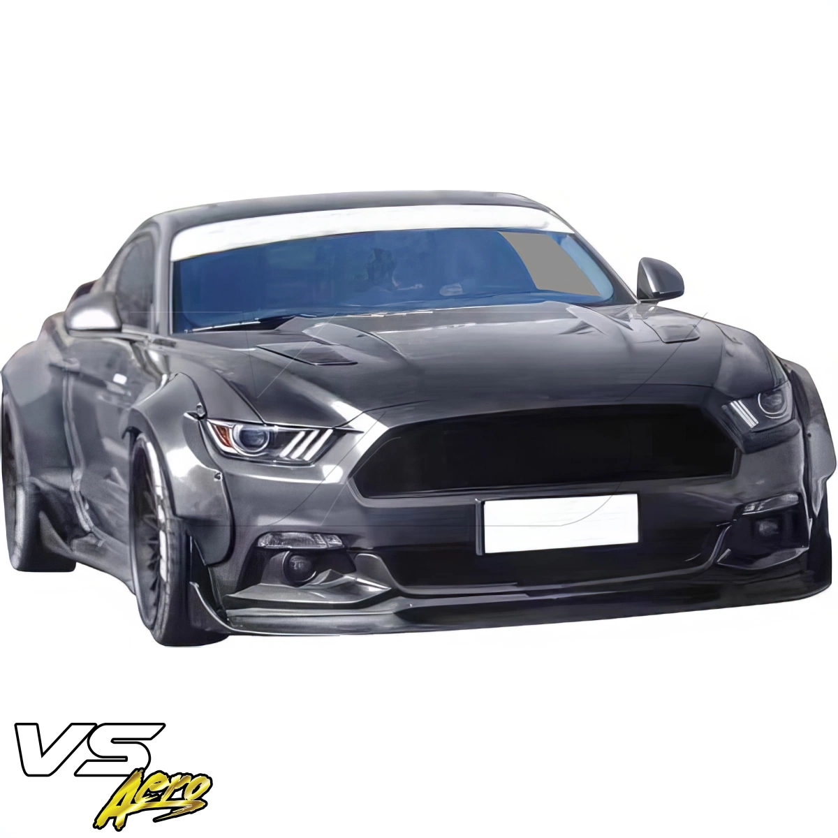 Modify your Ford Mustang 2015 with our Exterior/Front Lips - 17