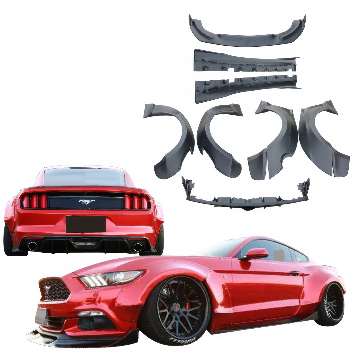 Modify your Ford Mustang 2015 with our Exterior/Complete Body Kits - 