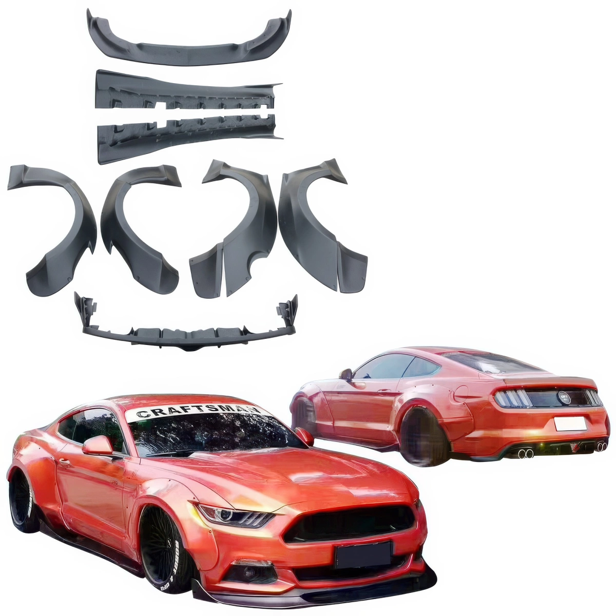 Modify your Ford Mustang 2015 with our Exterior/Complete Body Kits - 2