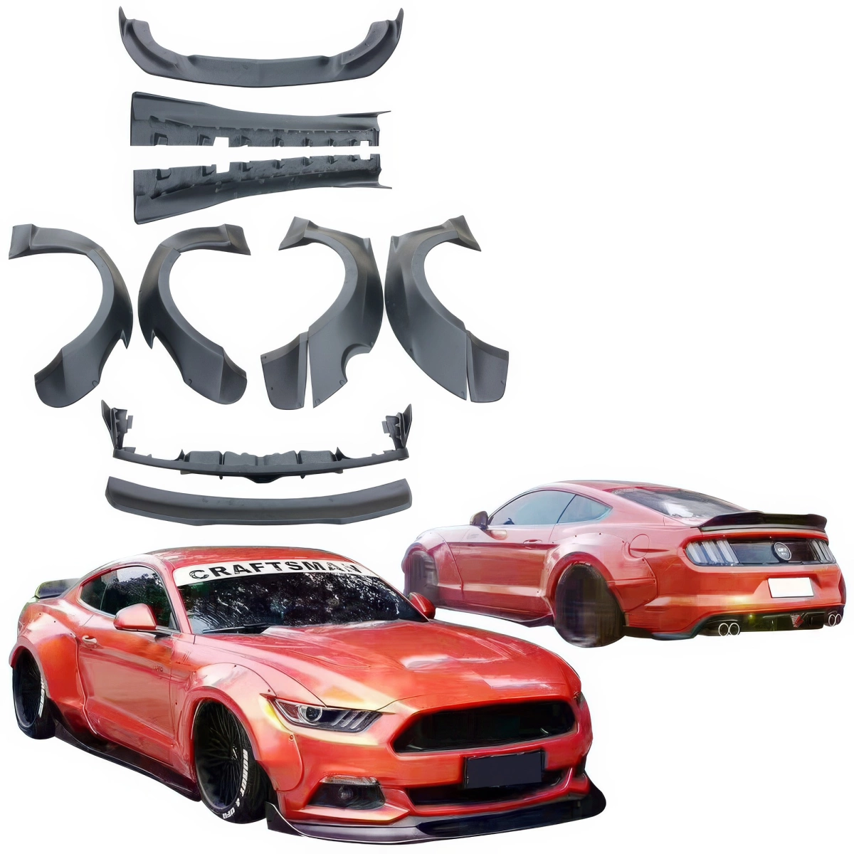 Modify your Ford Mustang 2015 with our Exterior/Complete Body Kits - 2