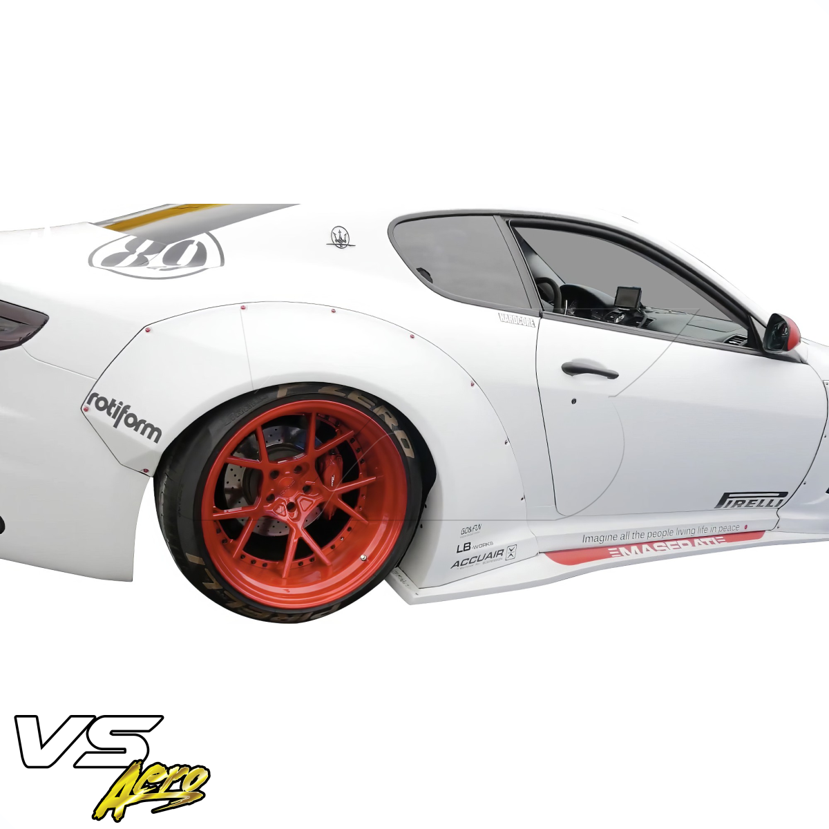 Modify your Maserati GranTurismo 2008 with our Exterior/Side Skirts - 