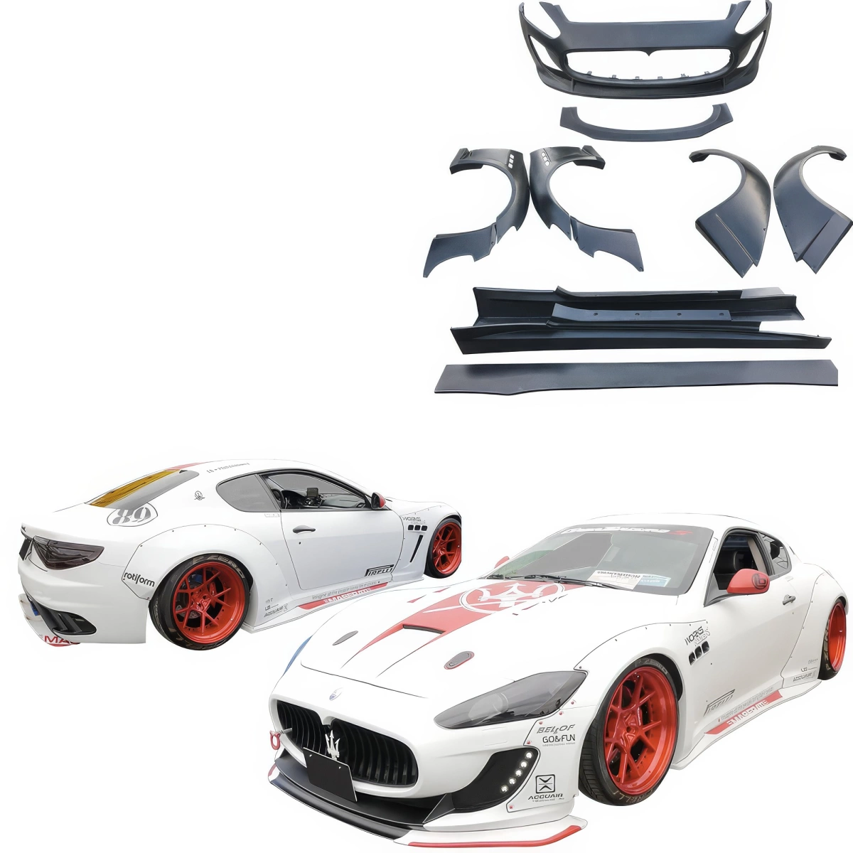 Modify your Maserati GranTurismo 2008 with our Exterior/Complete Body Kits - 1