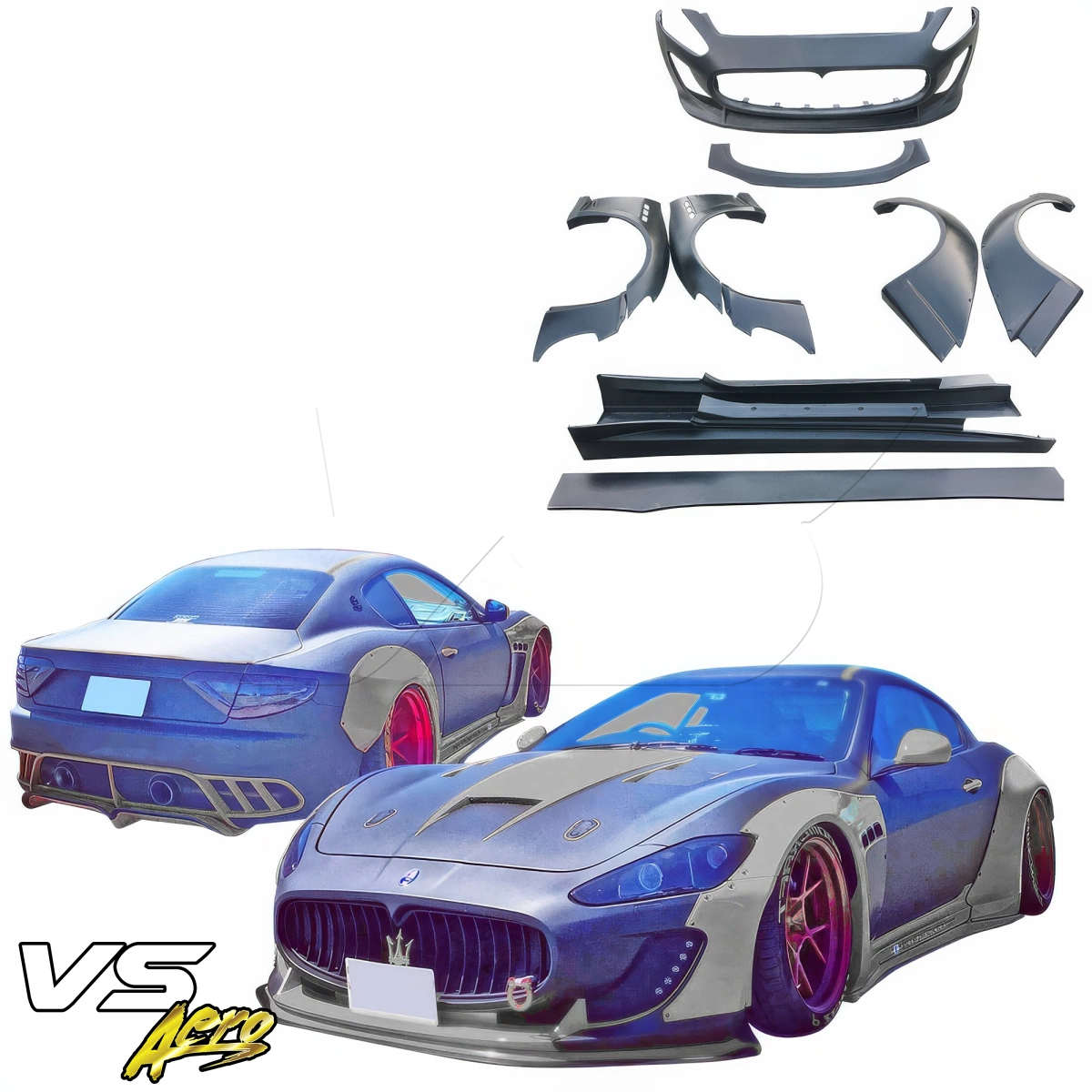 Modify your Maserati GranTurismo 2008 with our Exterior/Complete Body Kits - 3
