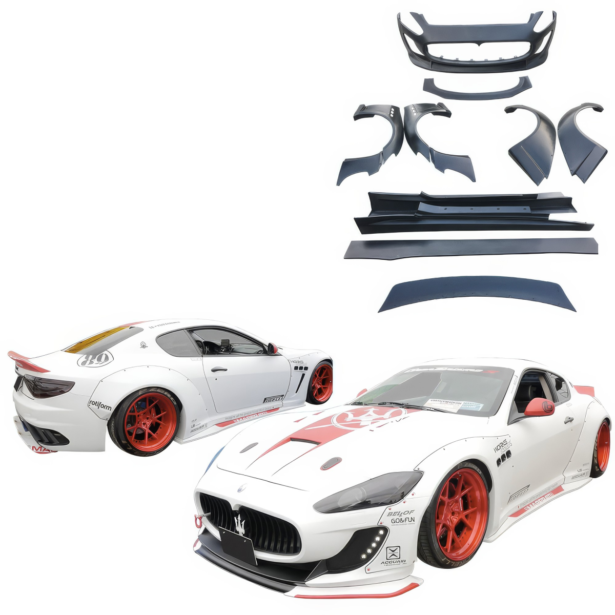 Modify your Maserati GranTurismo 2008 with our Exterior/Wings - 