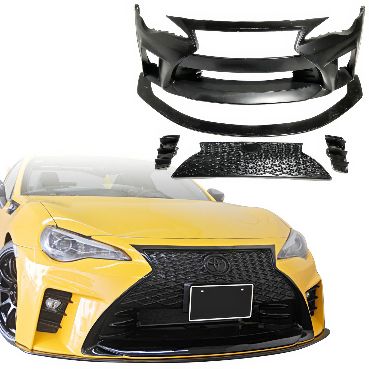 Modify your Toyota 86 2017 with our Exterior/Front Bumpers -