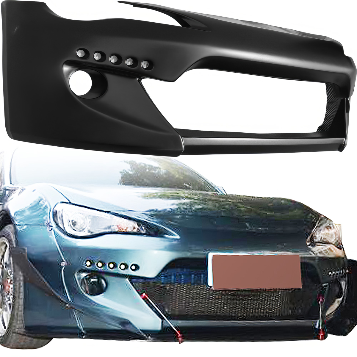 Modify your Toyota 86 2017 with our Exterior/Front Bumpers or Lips - 