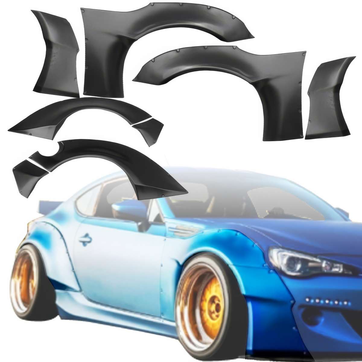 Modify your Toyota 86 2017 with our Exterior/Fenders -