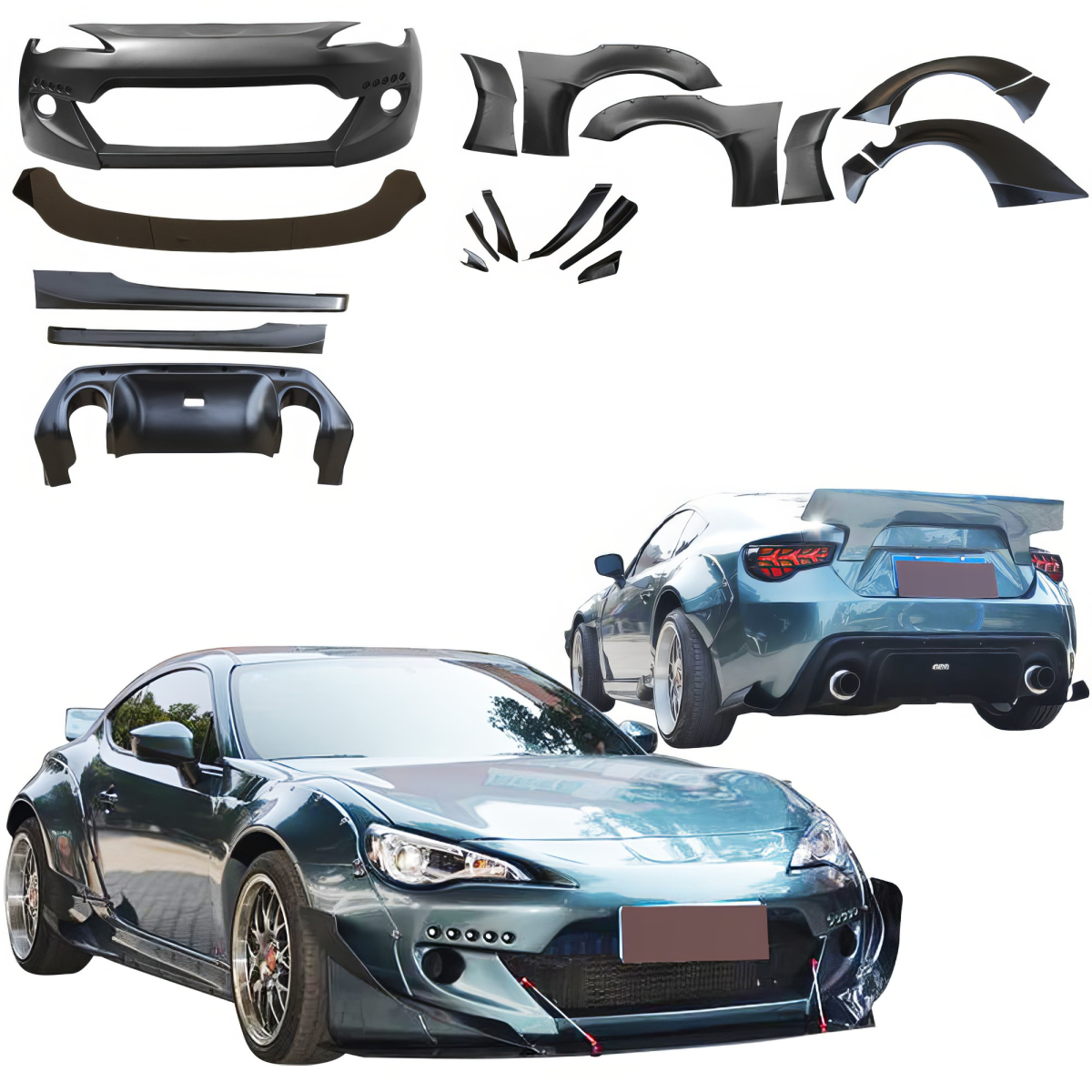 Modify your Toyota 86 2017 with our Exterior/Wings - 