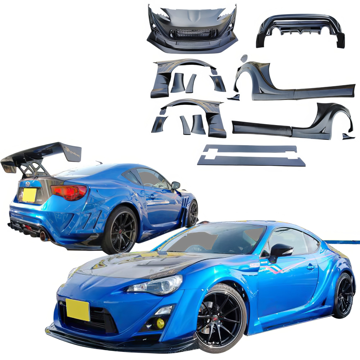 Modify your Scion FR-S 2013 with our Exterior/Complete Body Kits - 