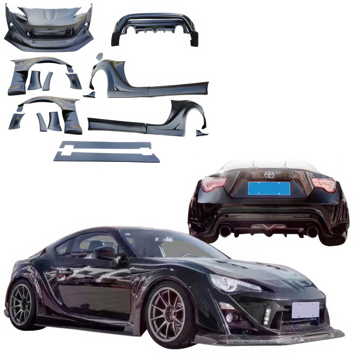 Modify your Scion FR-S 2013 with our Exterior/Complete Body Kits - 