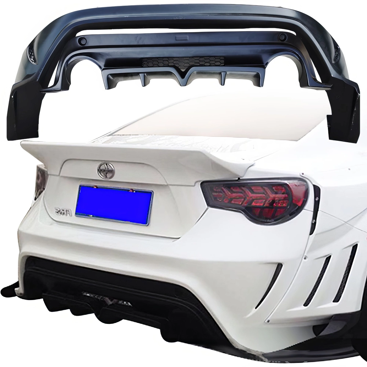 Modify your Subaru BRZ 2013 with our Exterior/Rear Bumpers - 1
