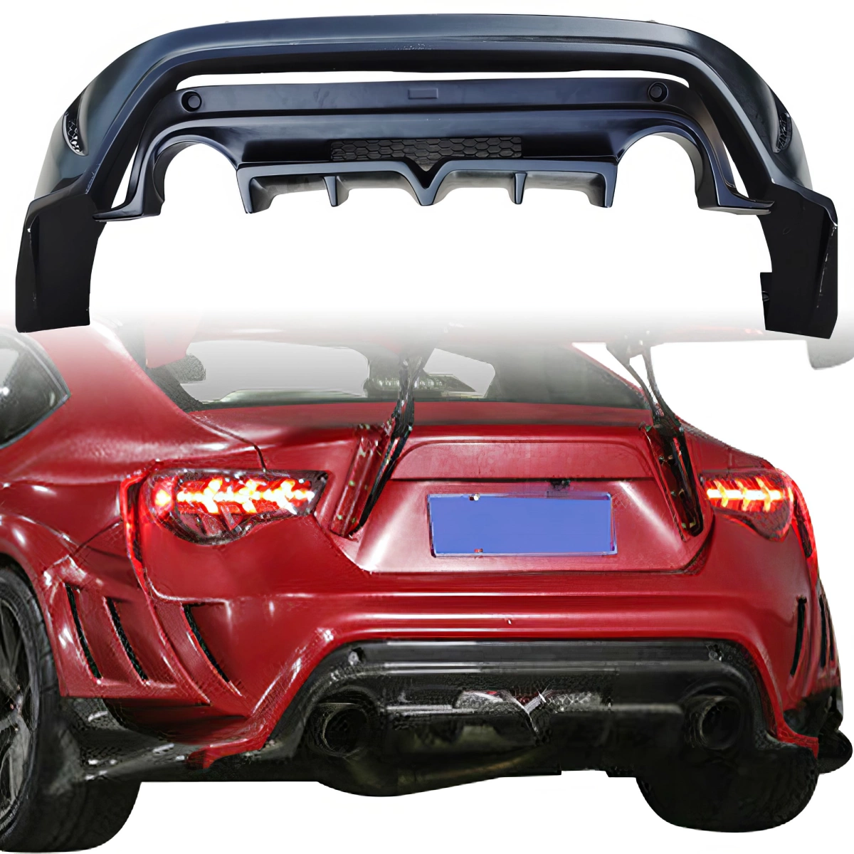 Modify your Subaru BRZ 2013 with our Exterior/Rear Bumpers - 4