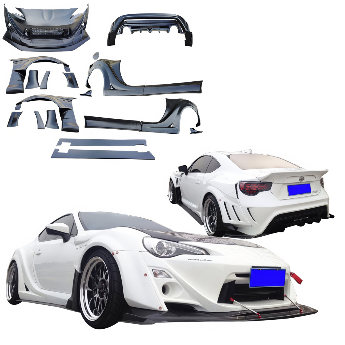 Modify your Subaru BRZ 2013 with our Exterior/Complete Body Kits - 