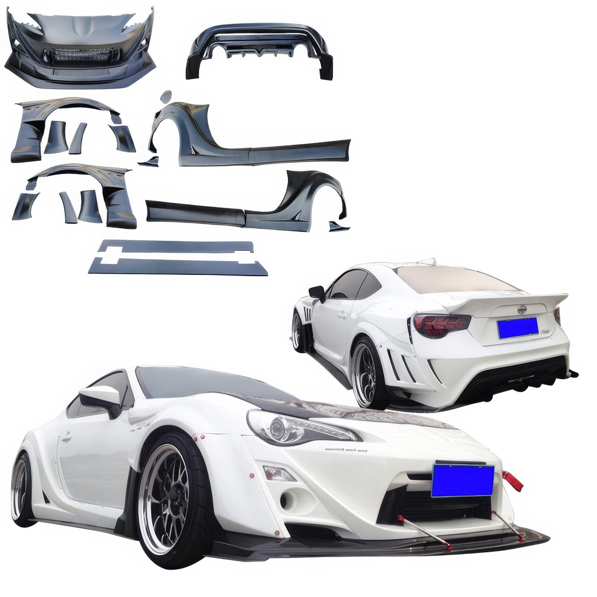 Modify your Subaru BRZ 2013 with our Exterior/Complete Body Kits - 1