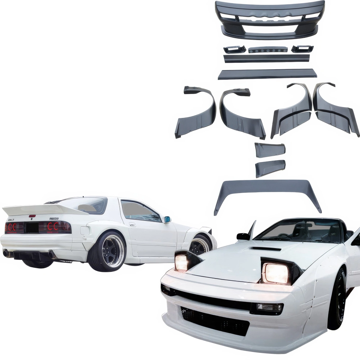 Modify your Mazda RX-7 1986 with our Exterior/Wings - 1