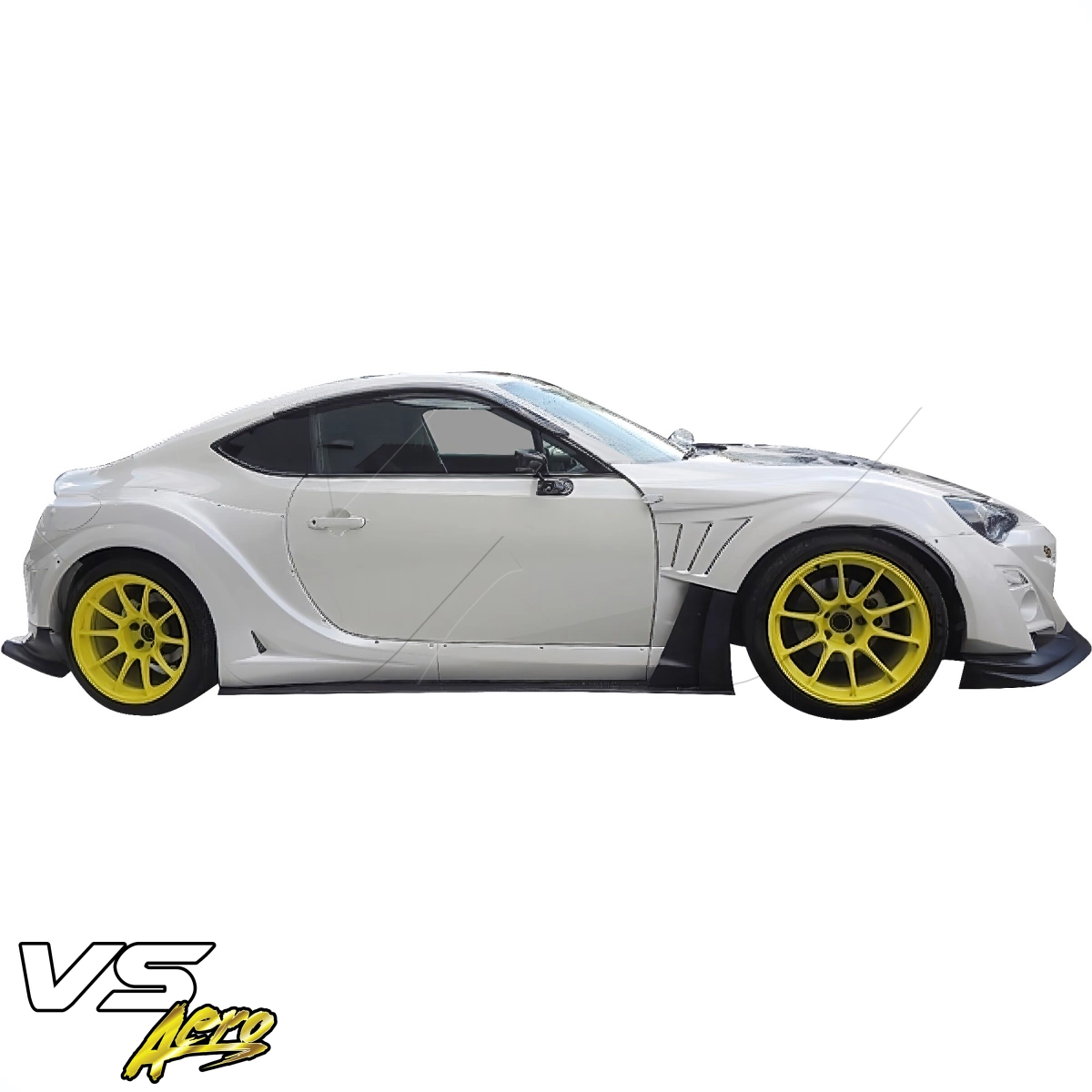 Modify your Toyota 86 2017 with our Exterior/Side Skirts - 2
