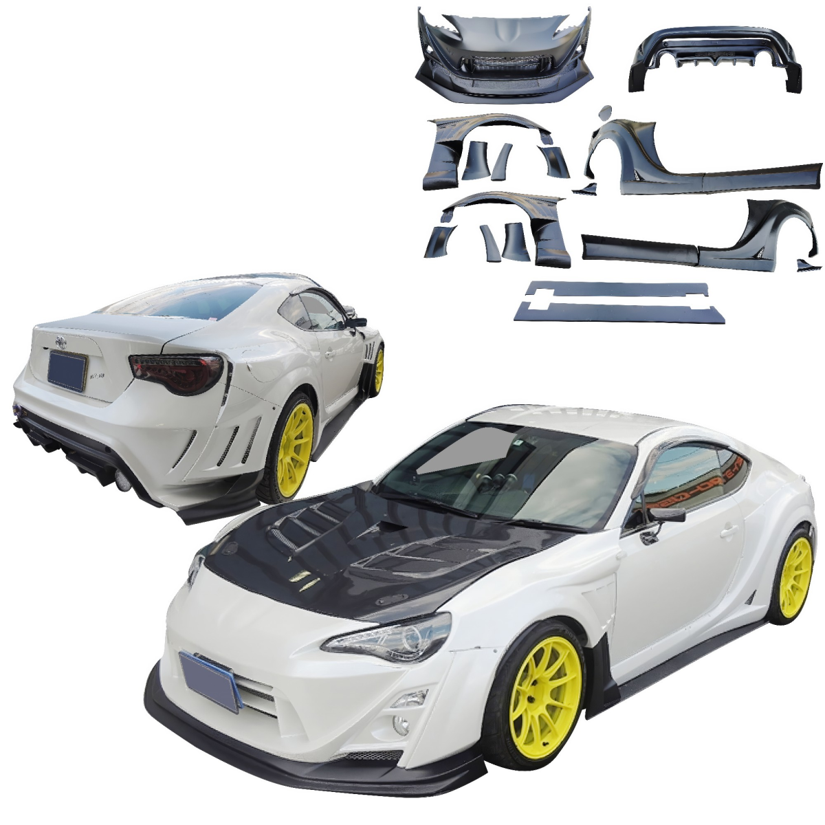 Modify your Toyota 86 2017 with our Exterior/Complete Body Kits - 