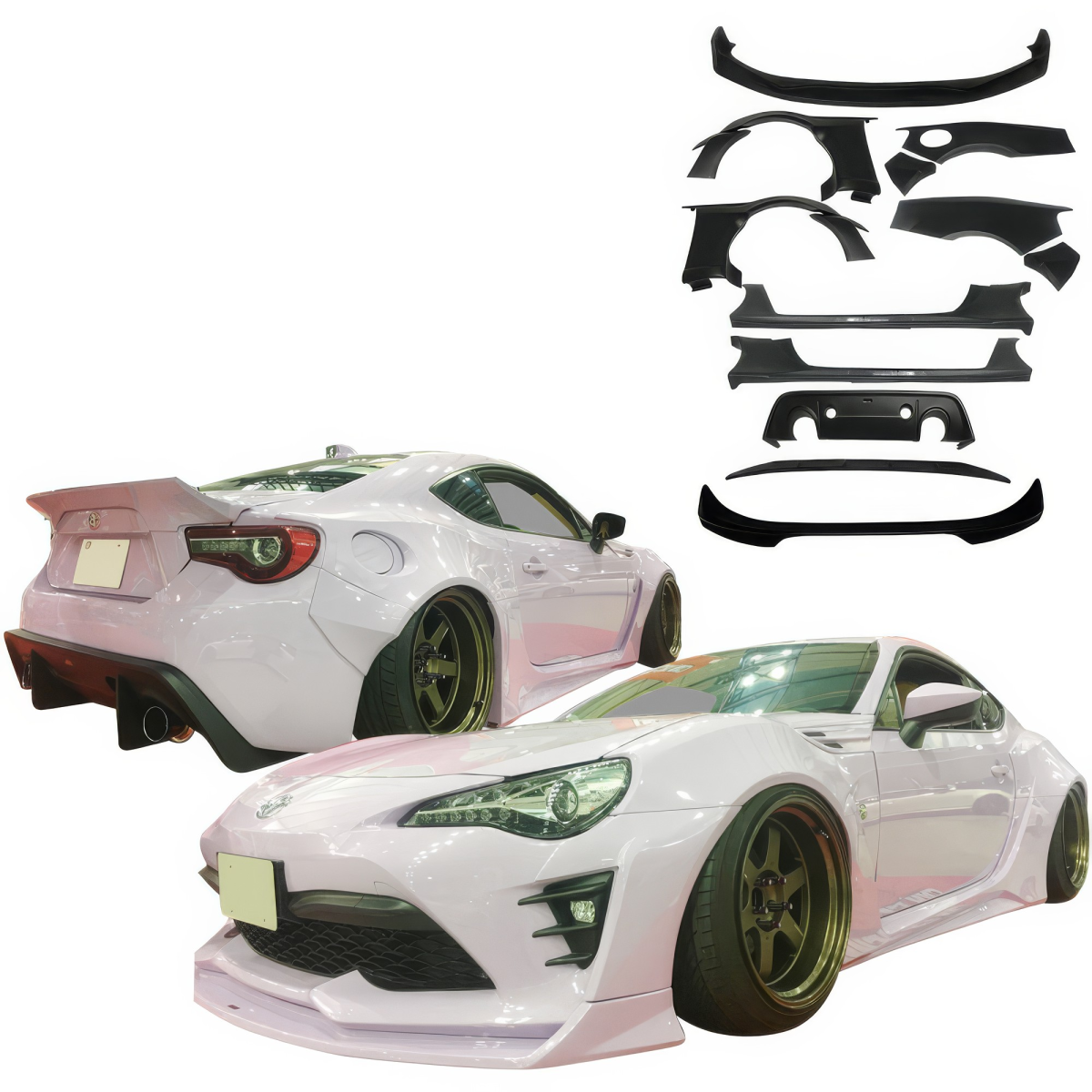 Modify your Scion FR-S 2013 with our Exterior/Complete Body Kits - 