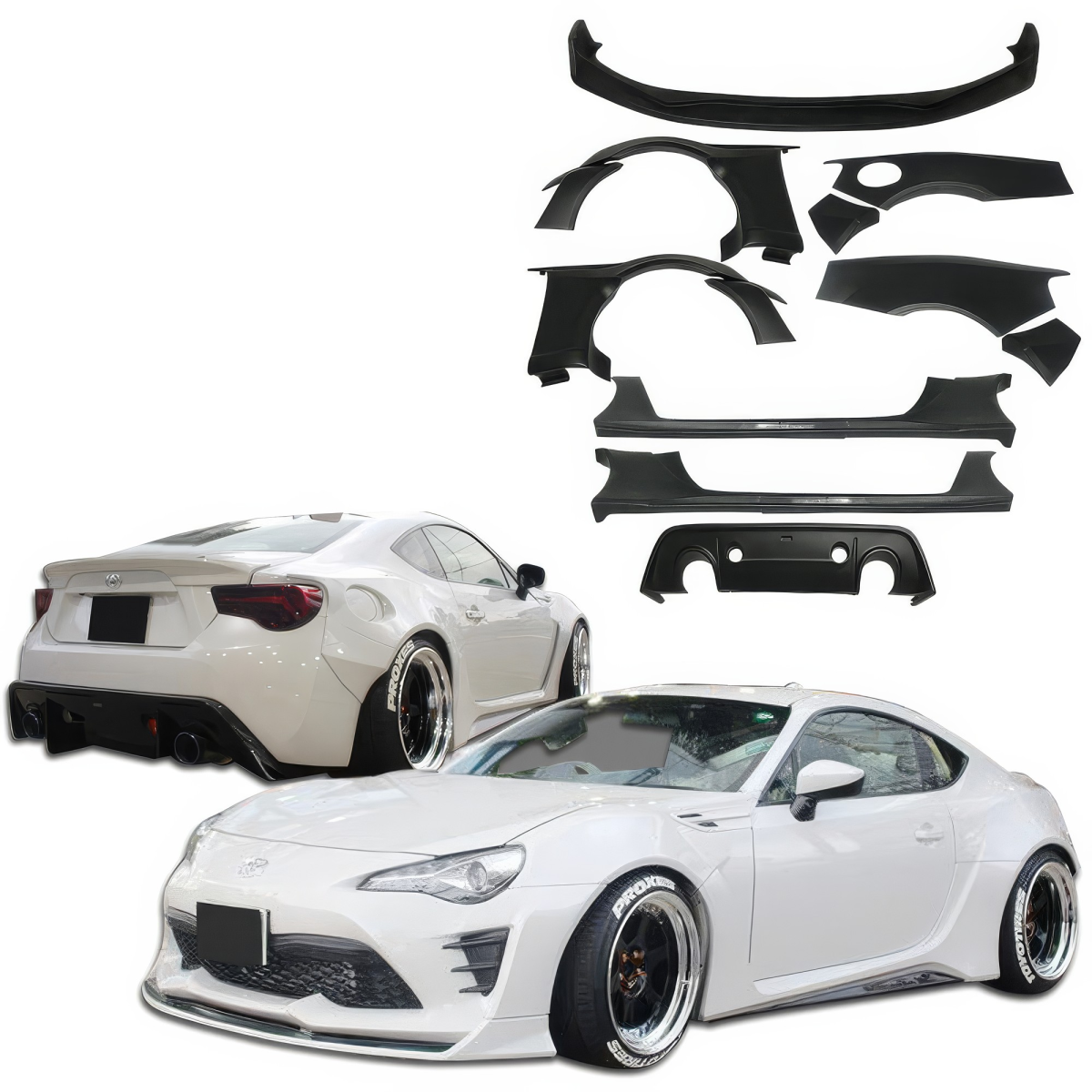 Modify your Toyota 86 2017 with our Exterior/Complete Body Kits - 