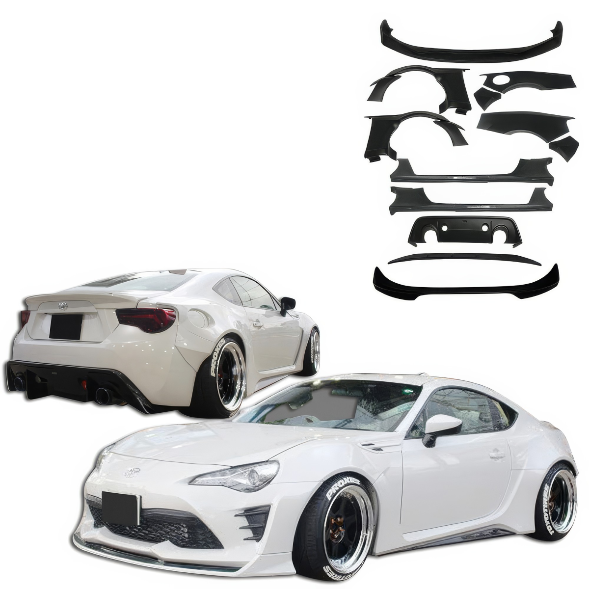 Modify your Toyota 86 2017 with our Exterior/Complete Body Kits - 