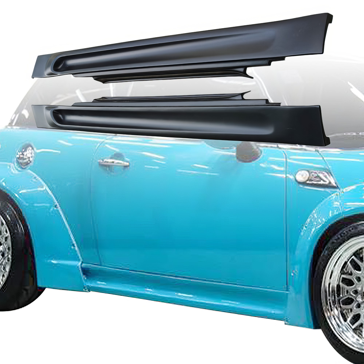 Modify your Mini Cooper 2007 with our Exterior/Side Skirts - 