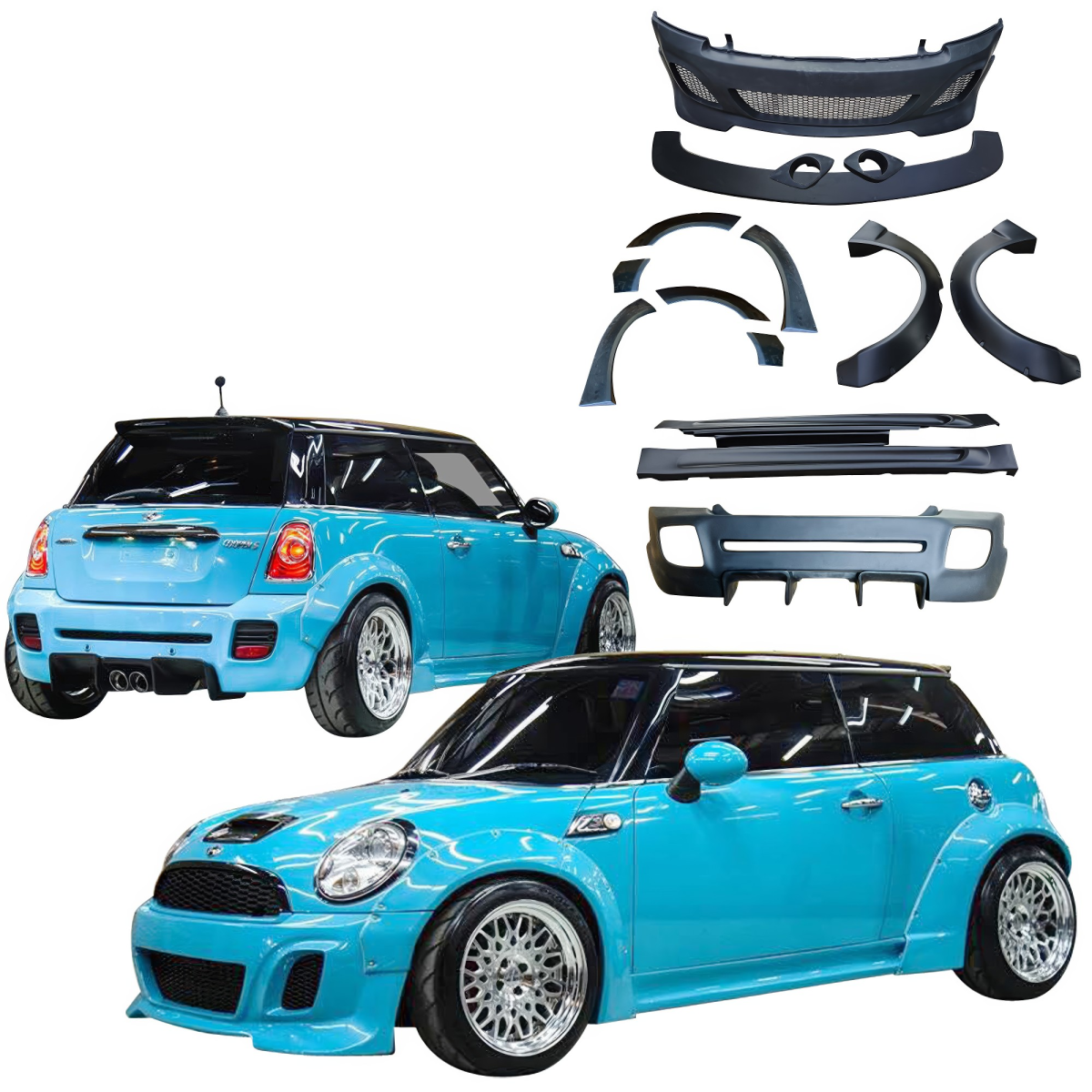 Modify your Mini Cooper 2007 with our Exterior/Complete Body Kits - 