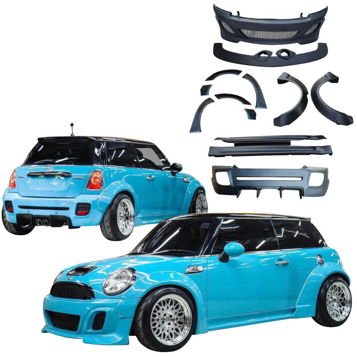 Modify your Mini Cooper 2007 with our Exterior/Complete Body Kits - 2