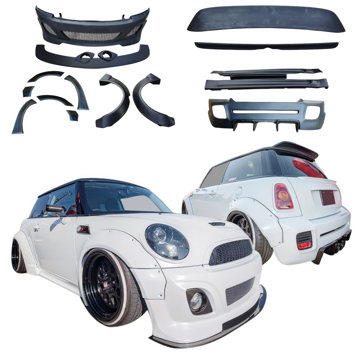 Modify your Mini Cooper 2007 with our Exterior/Complete Body Kits - 