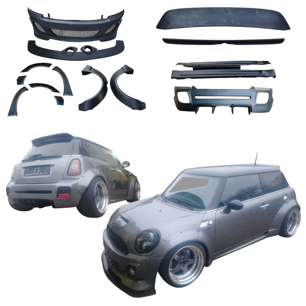 Modify your Mini Cooper 2007 with our Exterior/Complete Body Kits - 