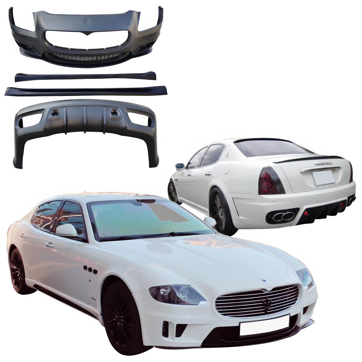 Modify your Maserati Quattroporte 2009 with our Exterior/Complete Body Kits - 