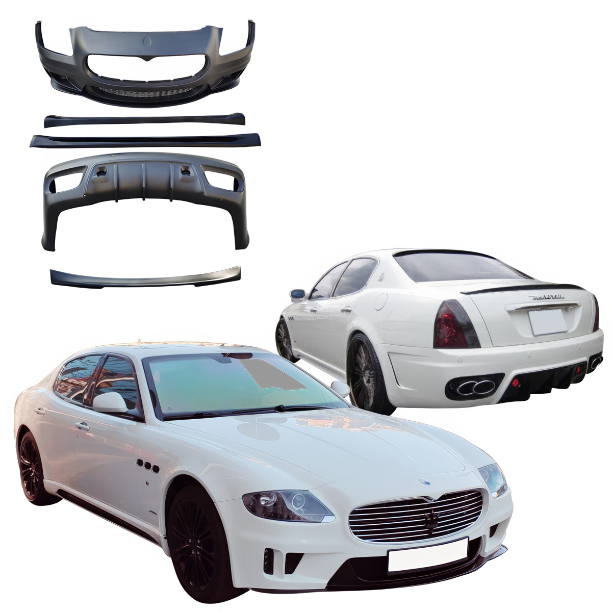 Modify your Maserati Quattroporte 2009 with our Exterior/Complete Body Kits - 