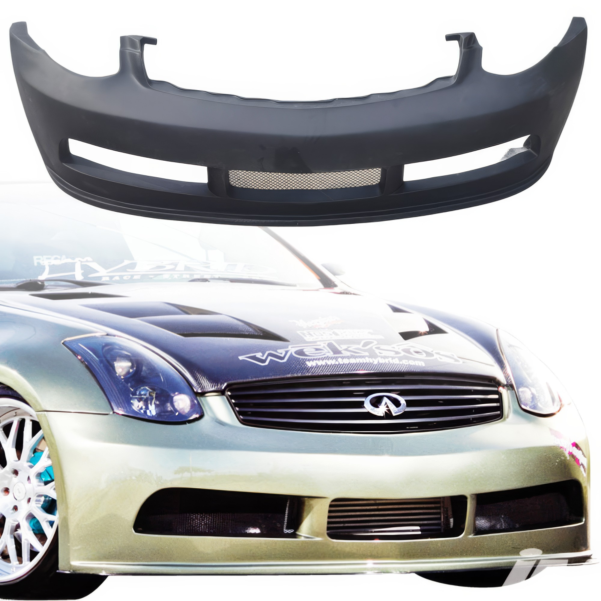 Modify your Infiniti G35 2003 with our Exterior/Front Bumpers -