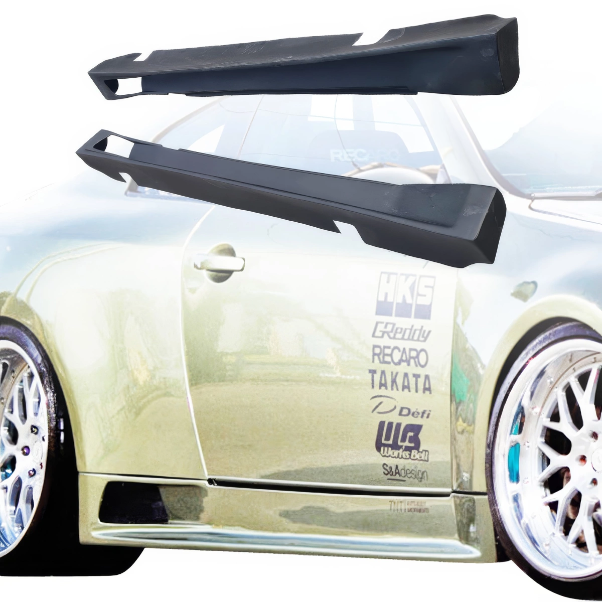 Modify your Infiniti G35 2003 with our Exterior/Side Skirts - 1