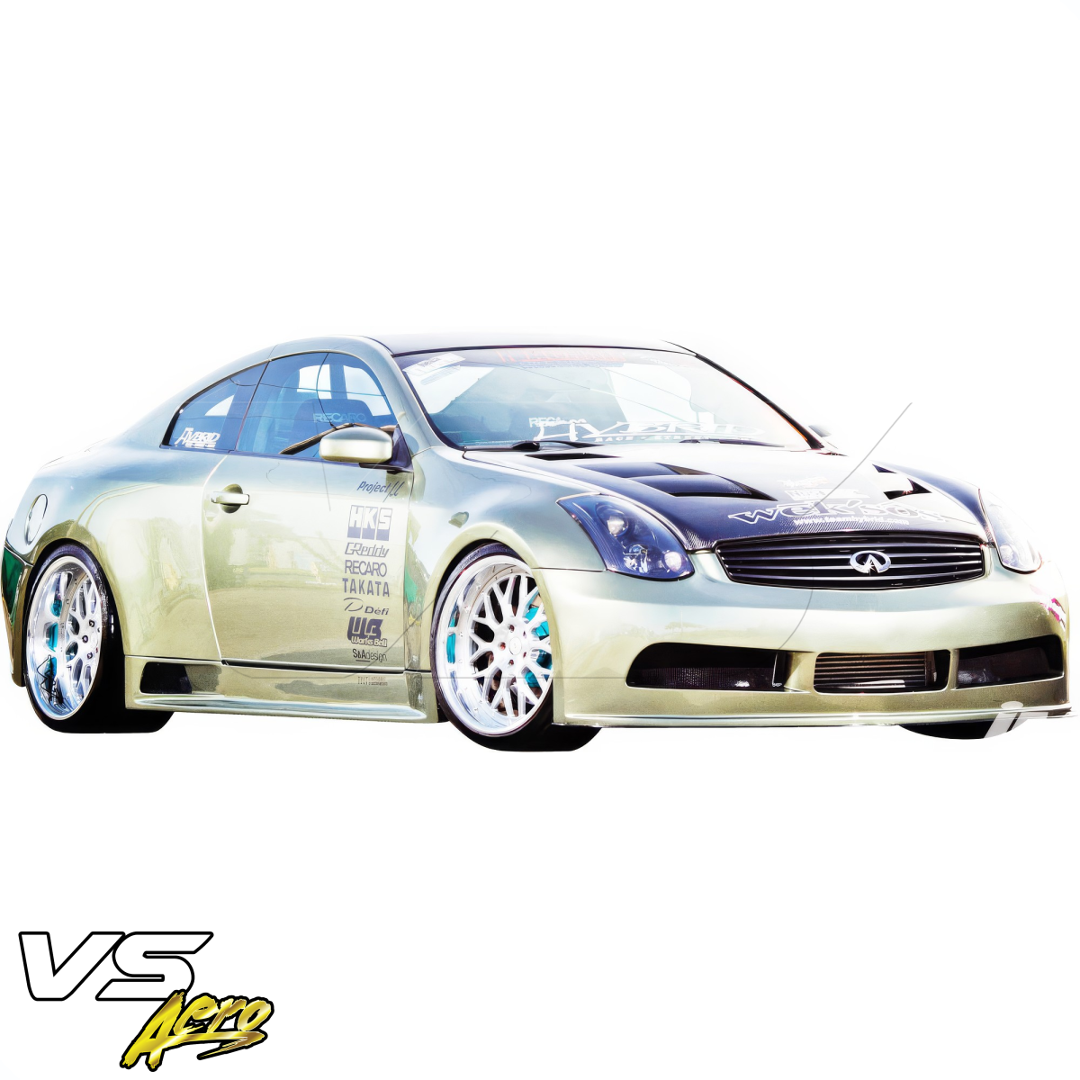 Modify your Infiniti G35 2003 with our Exterior/Side Skirts - 