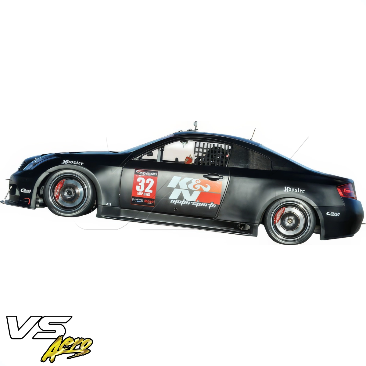 Modify your Infiniti G35 2003 with our Exterior/Side Skirts - 9