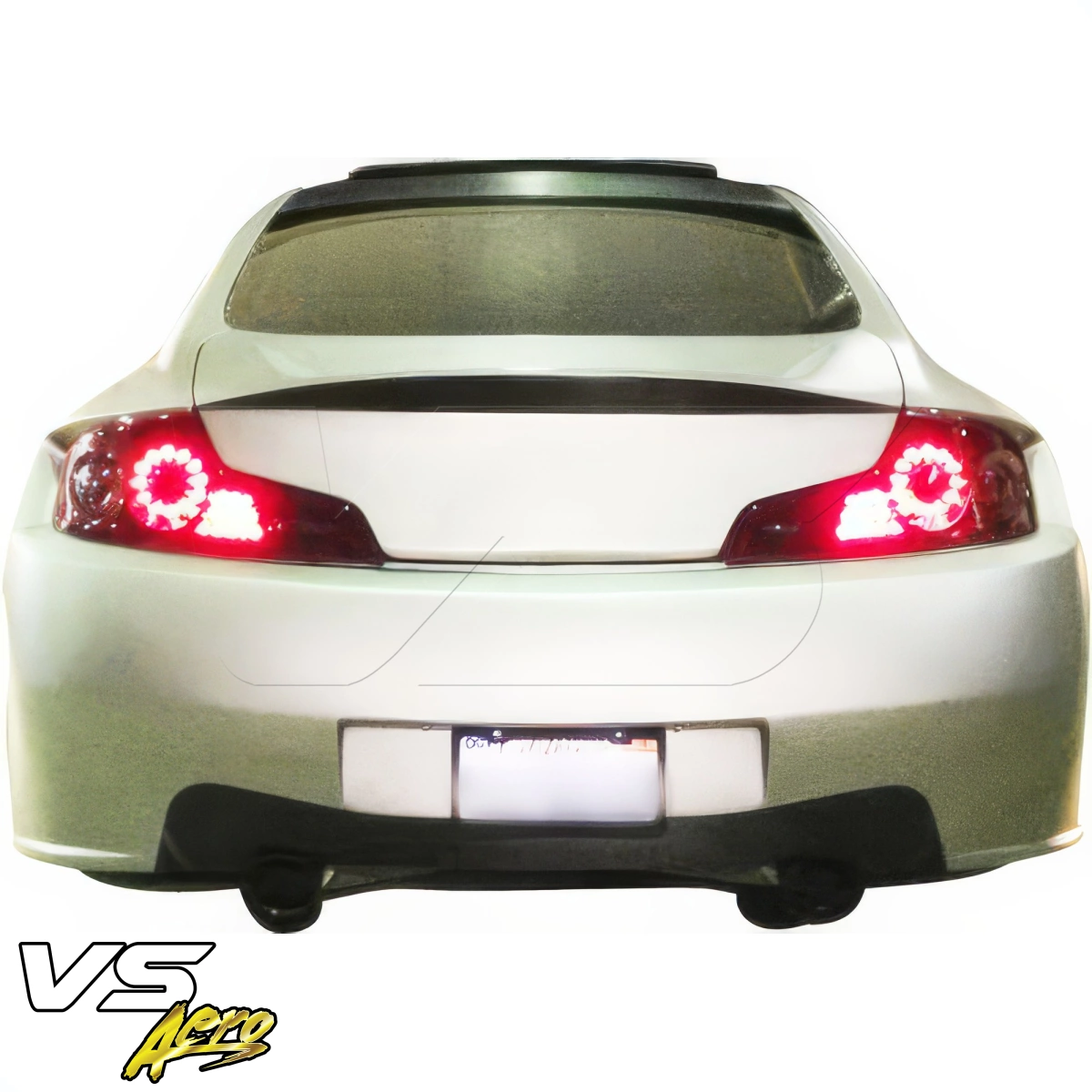 Modify your Infiniti G35 2003 with our Exterior/Rear Bumpers - 4