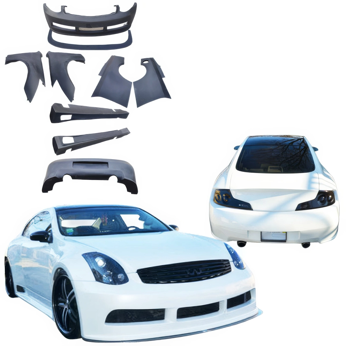Modify your Infiniti G35 2003 with our Exterior/Complete Body Kits - 3