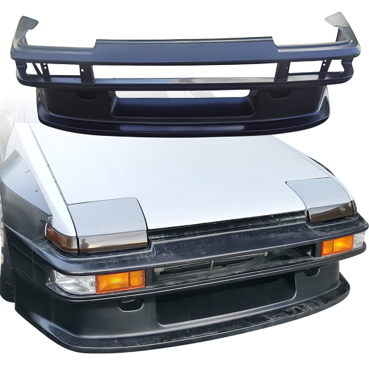 Modify your Toyota Corolla 1984 with our Exterior/Front Bumpers or Lips - 