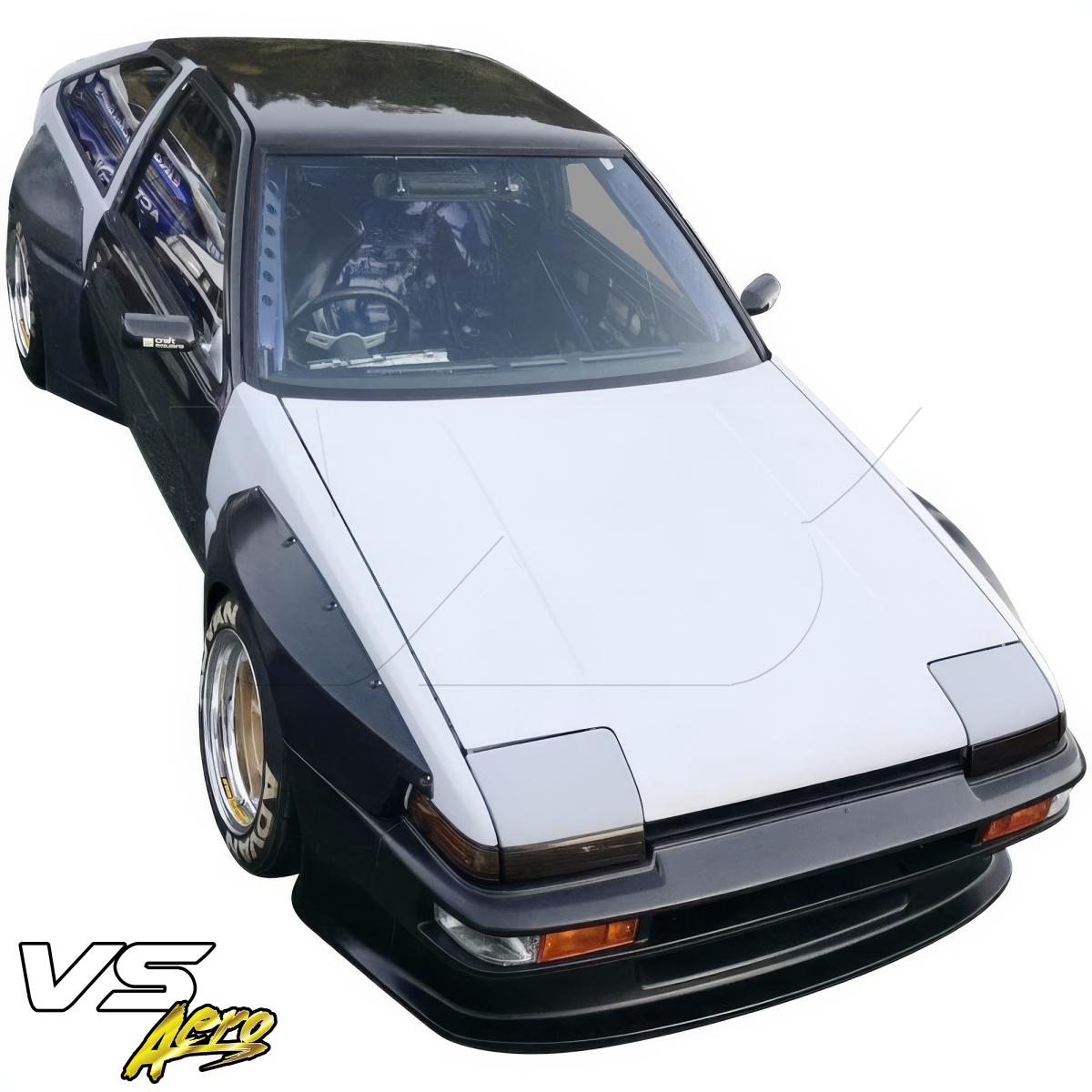 Modify your Toyota Corolla 1984 with our Exterior/Front Bumpers or Lips - 