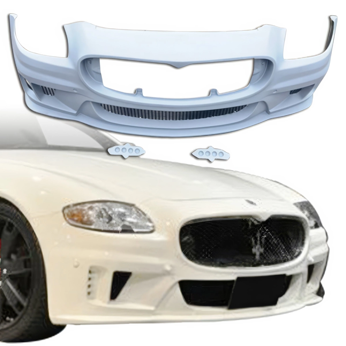 Modify your Maserati Quattroporte 2005 with our Exterior/Front Bumpers - 1