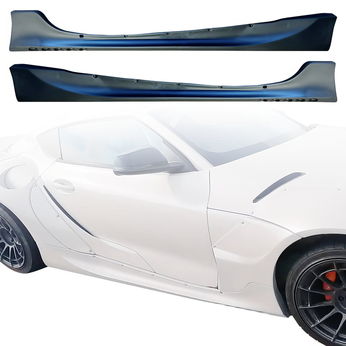 Modify your Toyota Supra 2019 with our Exterior/Side Skirts - 