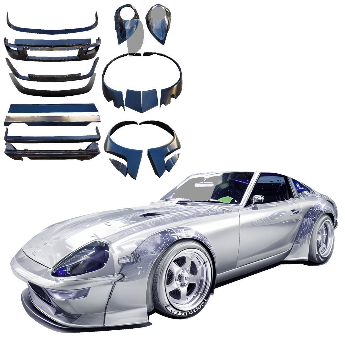 Modify your Datsun 280ZX 1979 with our Exterior/Complete Body Kits - 