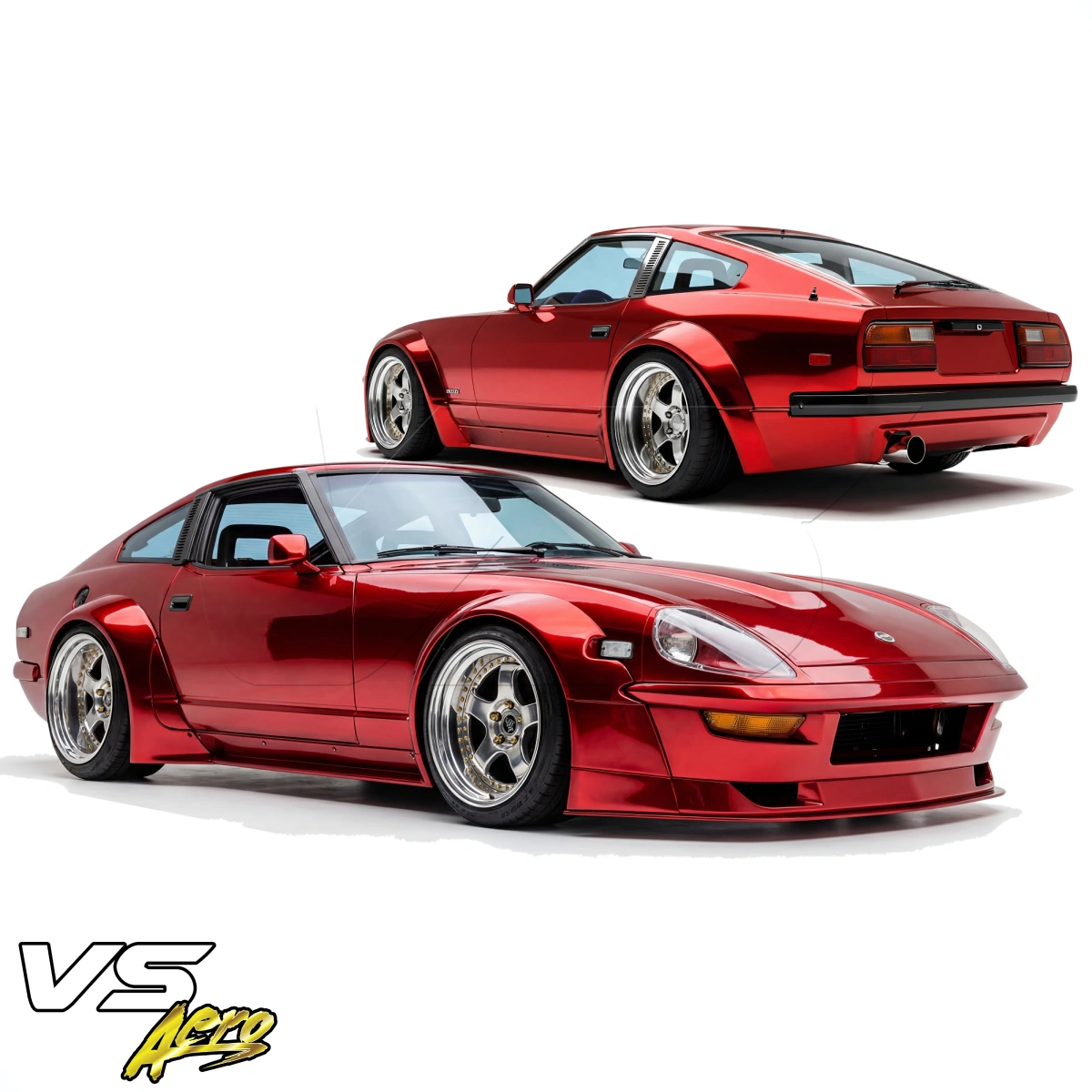 VSaero FRP TKYO Wide Body Kit (S130) 2 Seater for 280ZX Datsun 79 VSaero FRP TKYO Wide Body Kit (S130) 2 Seater for 280ZX Datsun 79